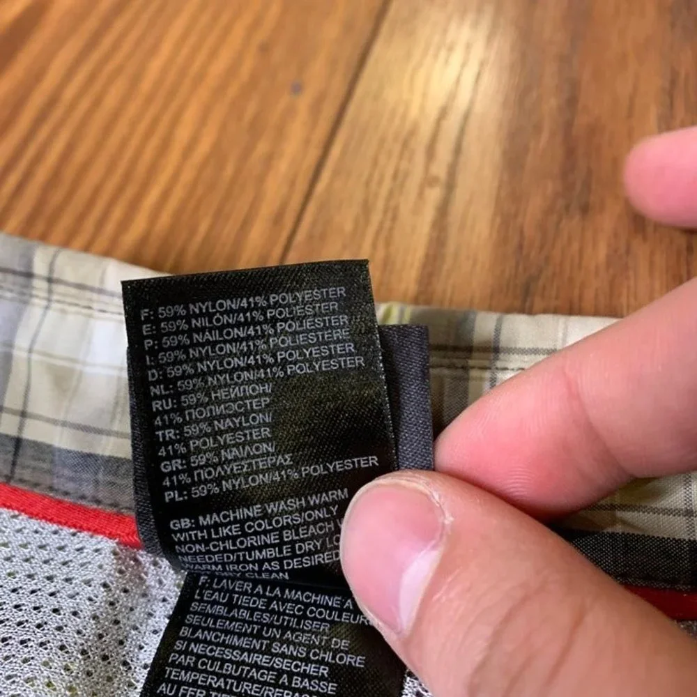 North Face Mens Medium‎ Pine Knot Plaid Shirt